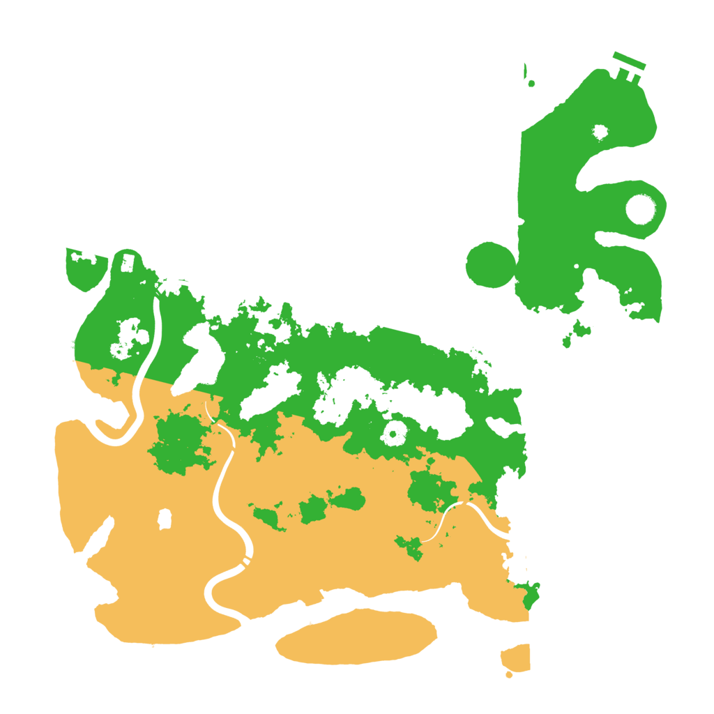 Biome Rust Map: Procedural Map, Size: 4250, Seed: 27628760