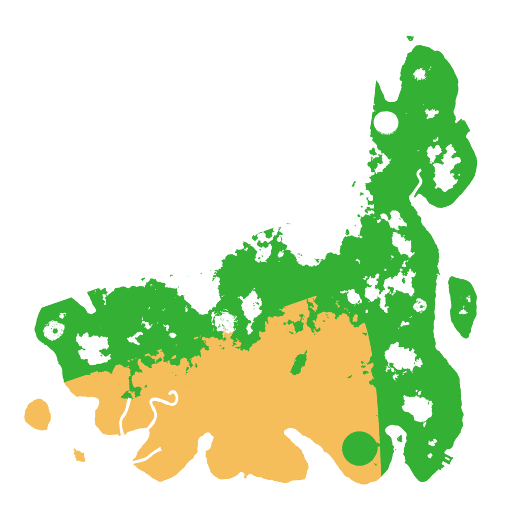 Biome Rust Map: Procedural Map, Size: 4000, Seed: 8605309