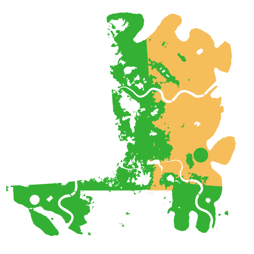 Biome Rust Map: Procedural Map, Size: 4567, Seed: 20240104