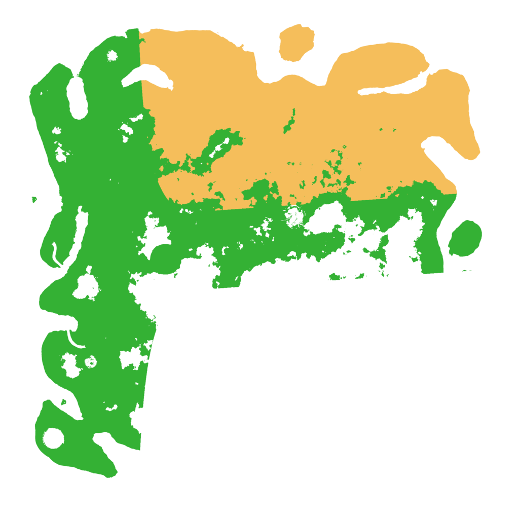 Biome Rust Map: Procedural Map, Size: 4500, Seed: 543665239