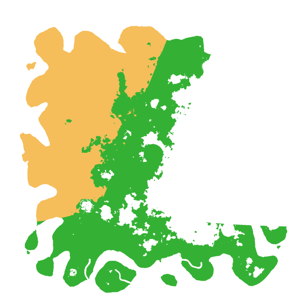 Biome Rust Map: Procedural Map, Size: 4300, Seed: 6969526