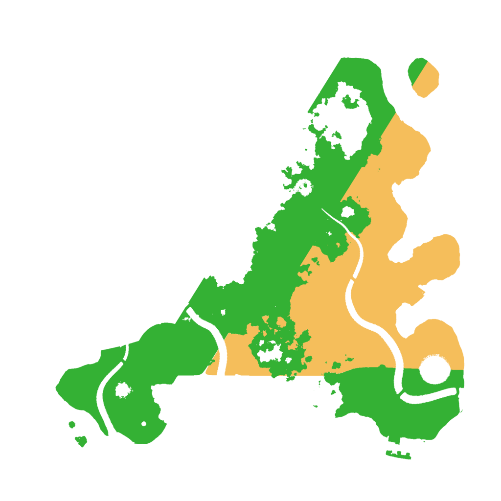 Biome Rust Map: Procedural Map, Size: 3000, Seed: 1062852211