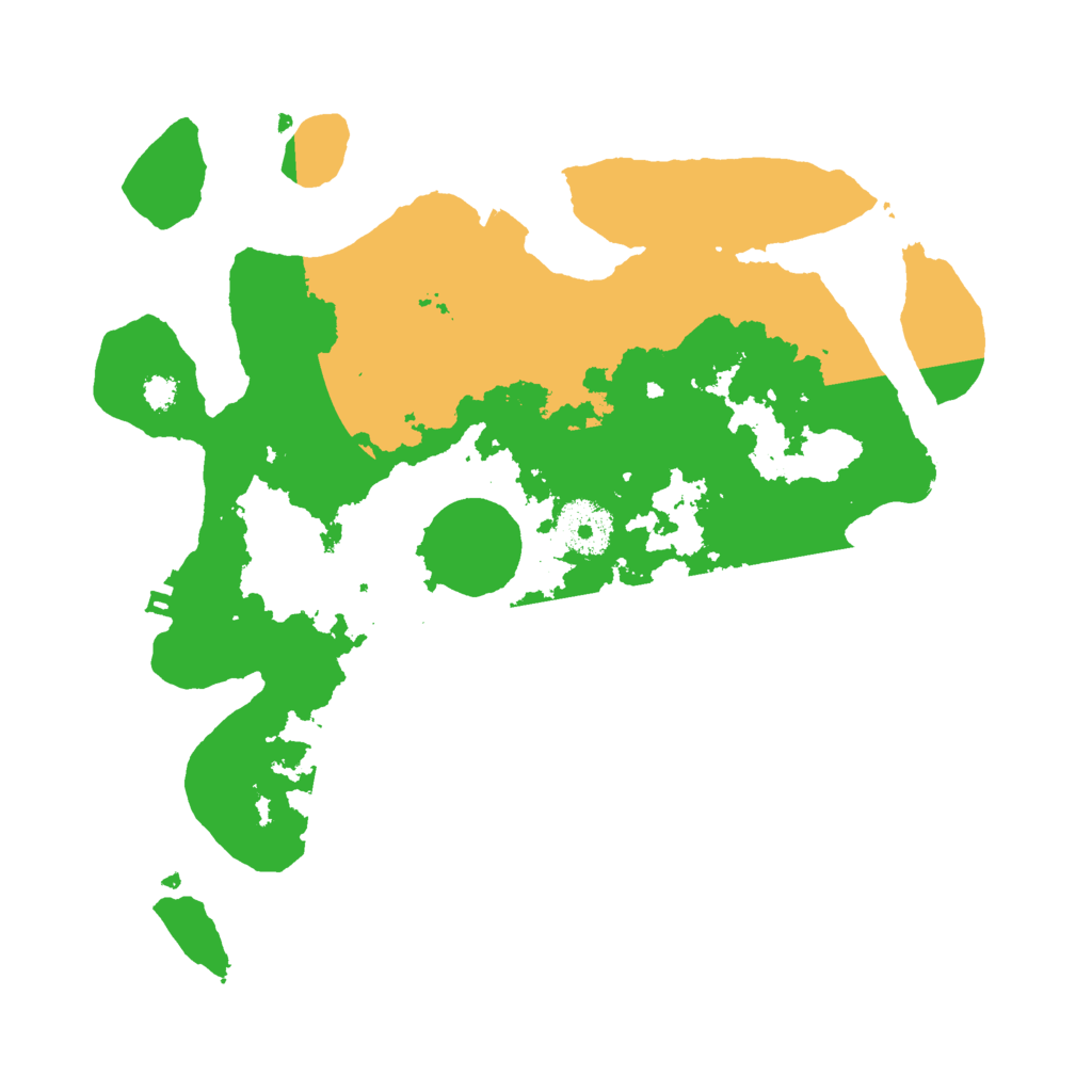 Biome Rust Map: Procedural Map, Size: 3000, Seed: 28109