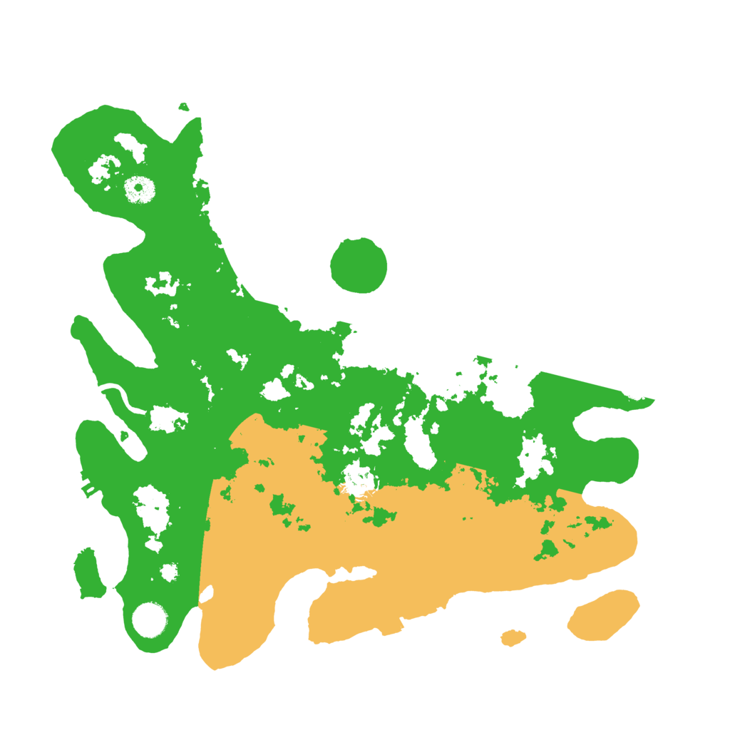 Biome Rust Map: Procedural Map, Size: 3700, Seed: 2032940935