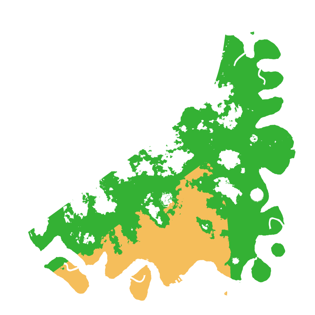 Biome Rust Map: Procedural Map, Size: 4250, Seed: 2004530254