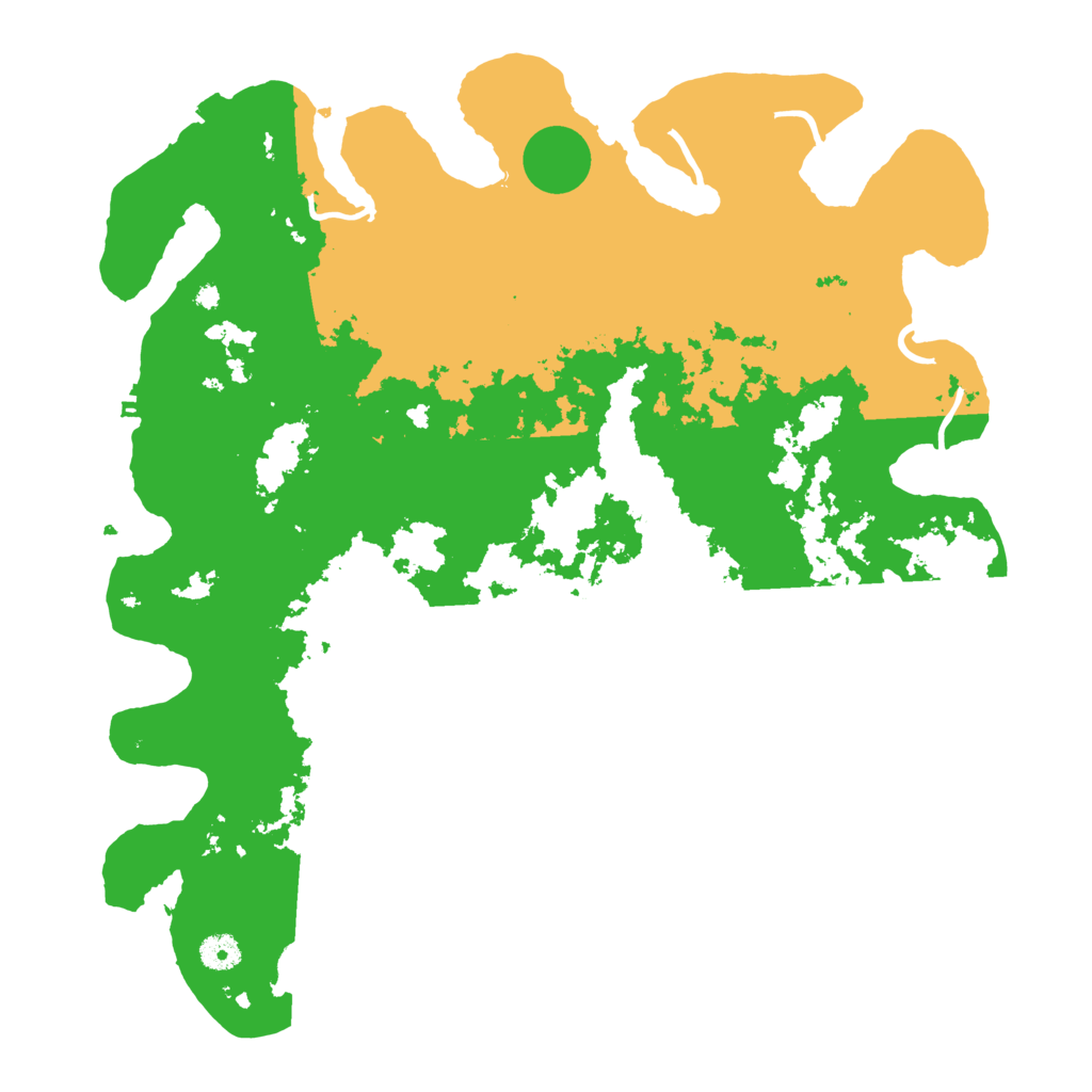 Biome Rust Map: Procedural Map, Size: 4250, Seed: 1339100553