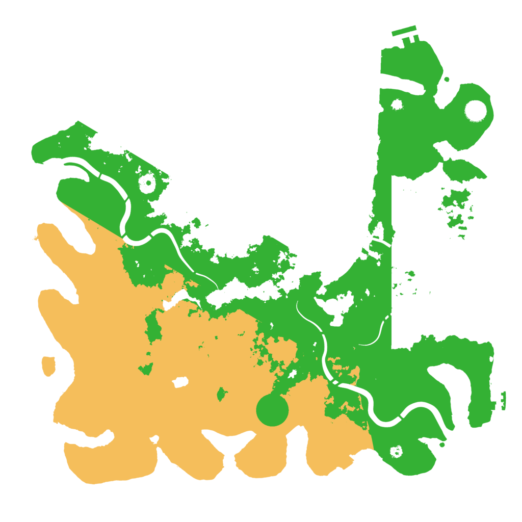 Biome Rust Map: Procedural Map, Size: 4250, Seed: 251280300