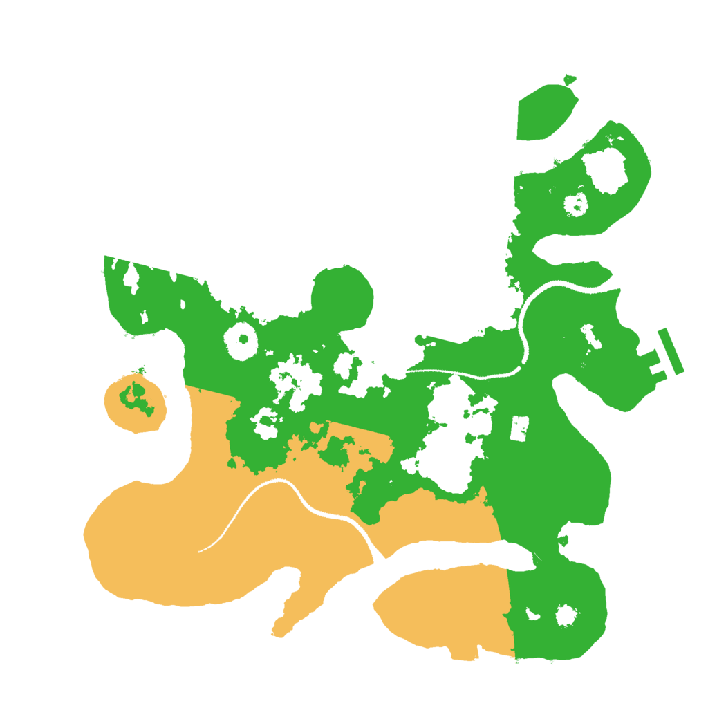 Biome Rust Map: Procedural Map, Size: 3000, Seed: 602841173