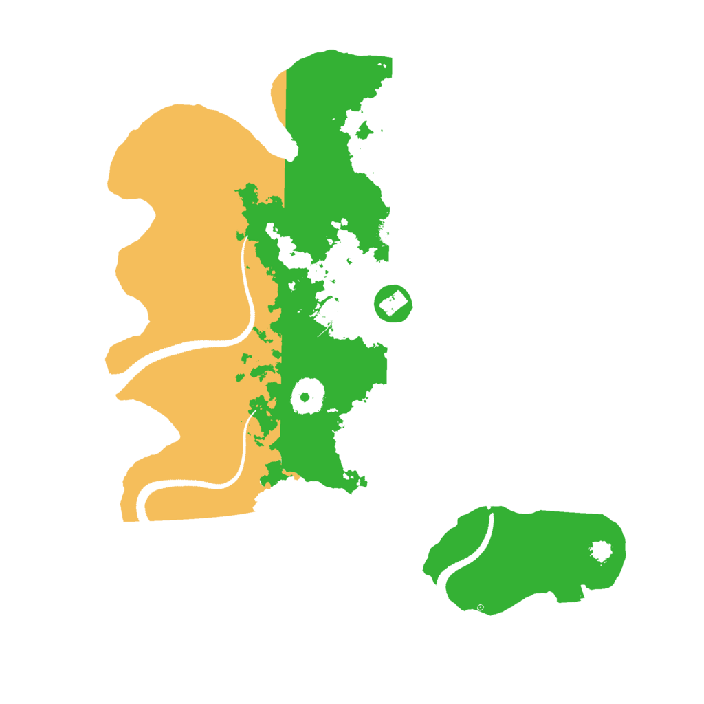 Biome Rust Map: Procedural Map, Size: 3000, Seed: 14903