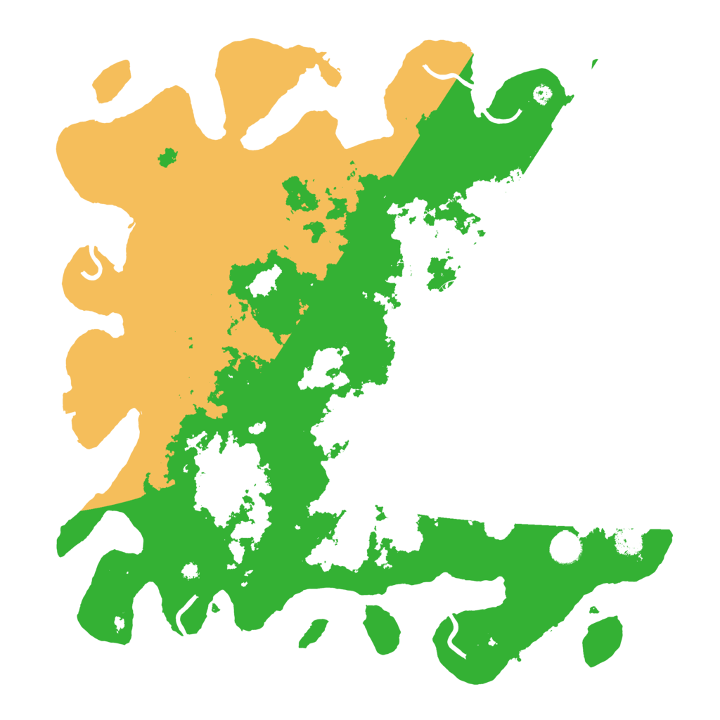 Biome Rust Map: Procedural Map, Size: 4000, Seed: 5294613
