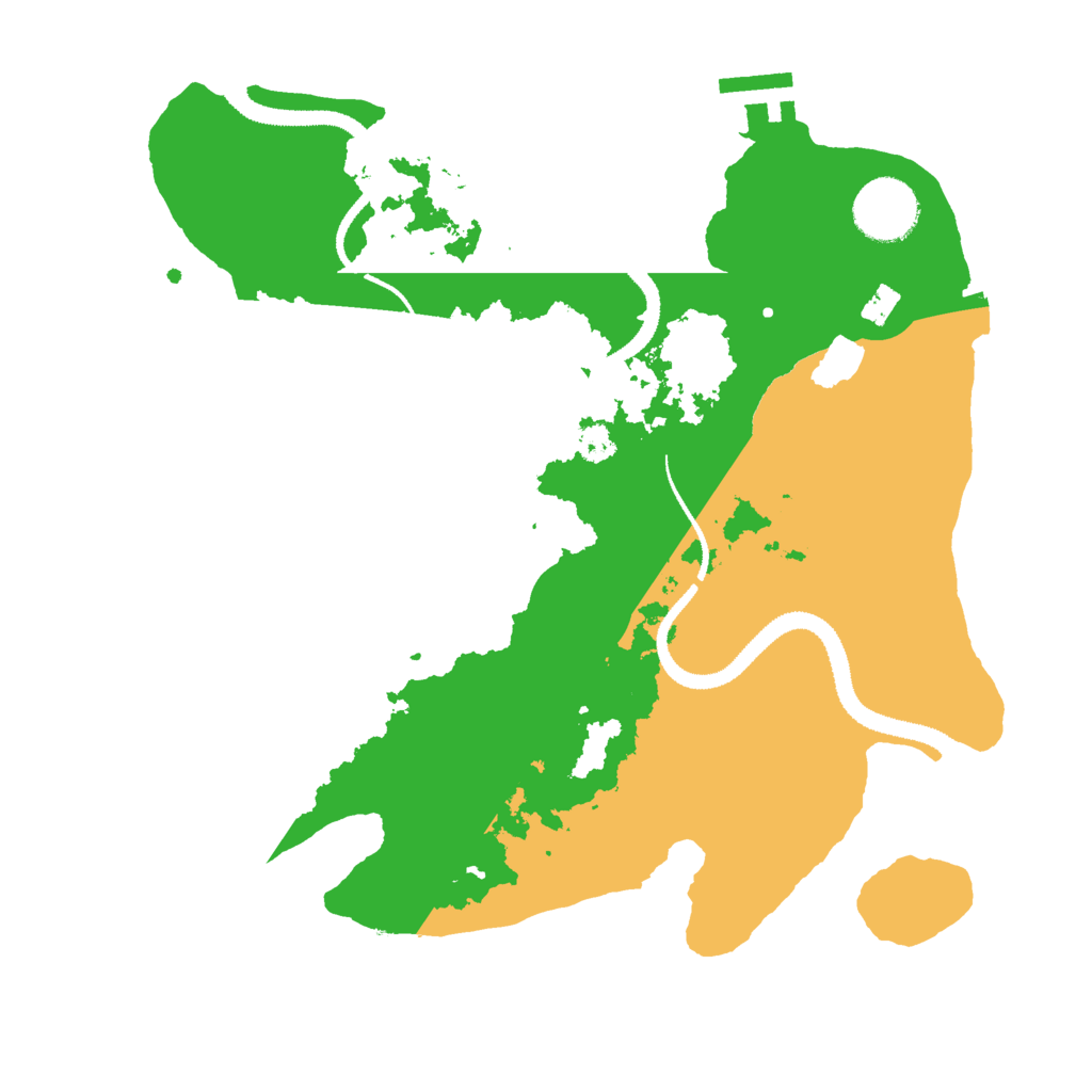 Biome Rust Map: Procedural Map, Size: 3000, Seed: 1748690