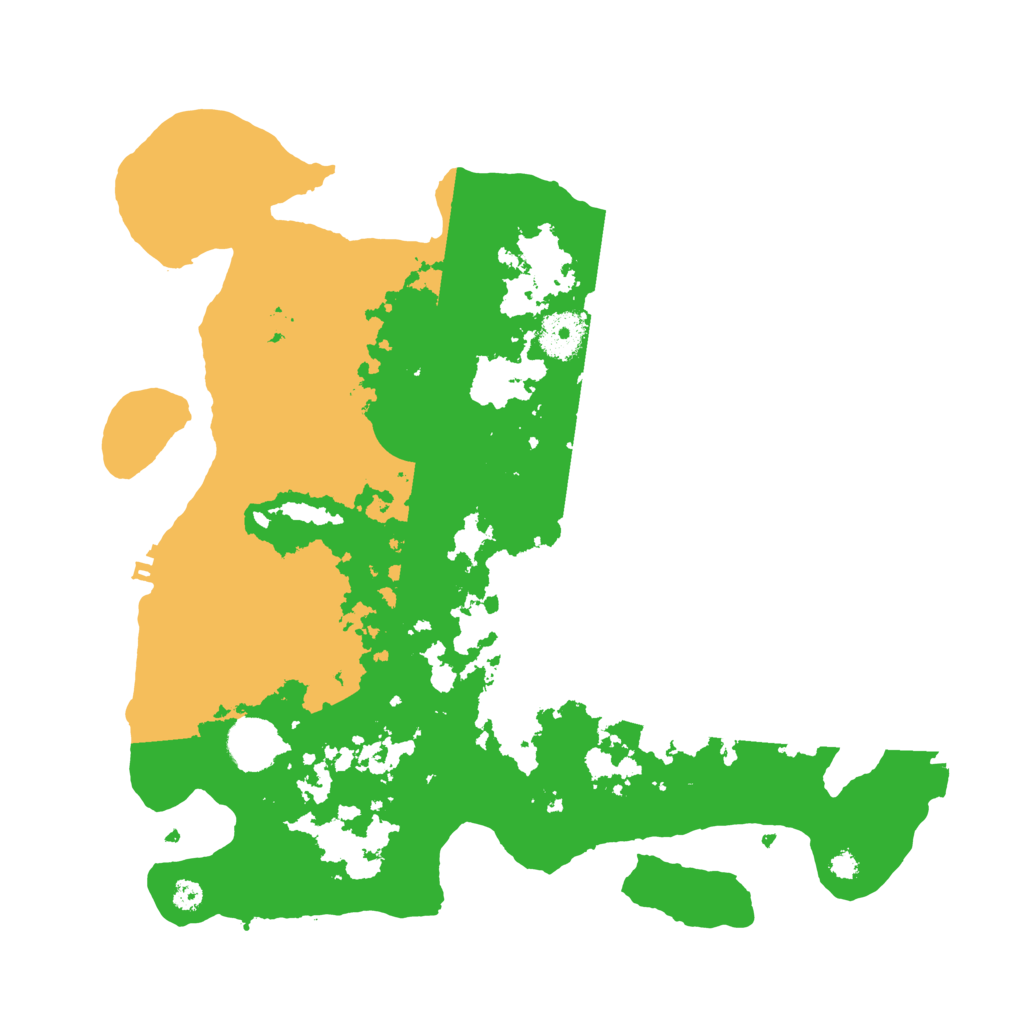 Biome Rust Map: Procedural Map, Size: 3500, Seed: 1712765082