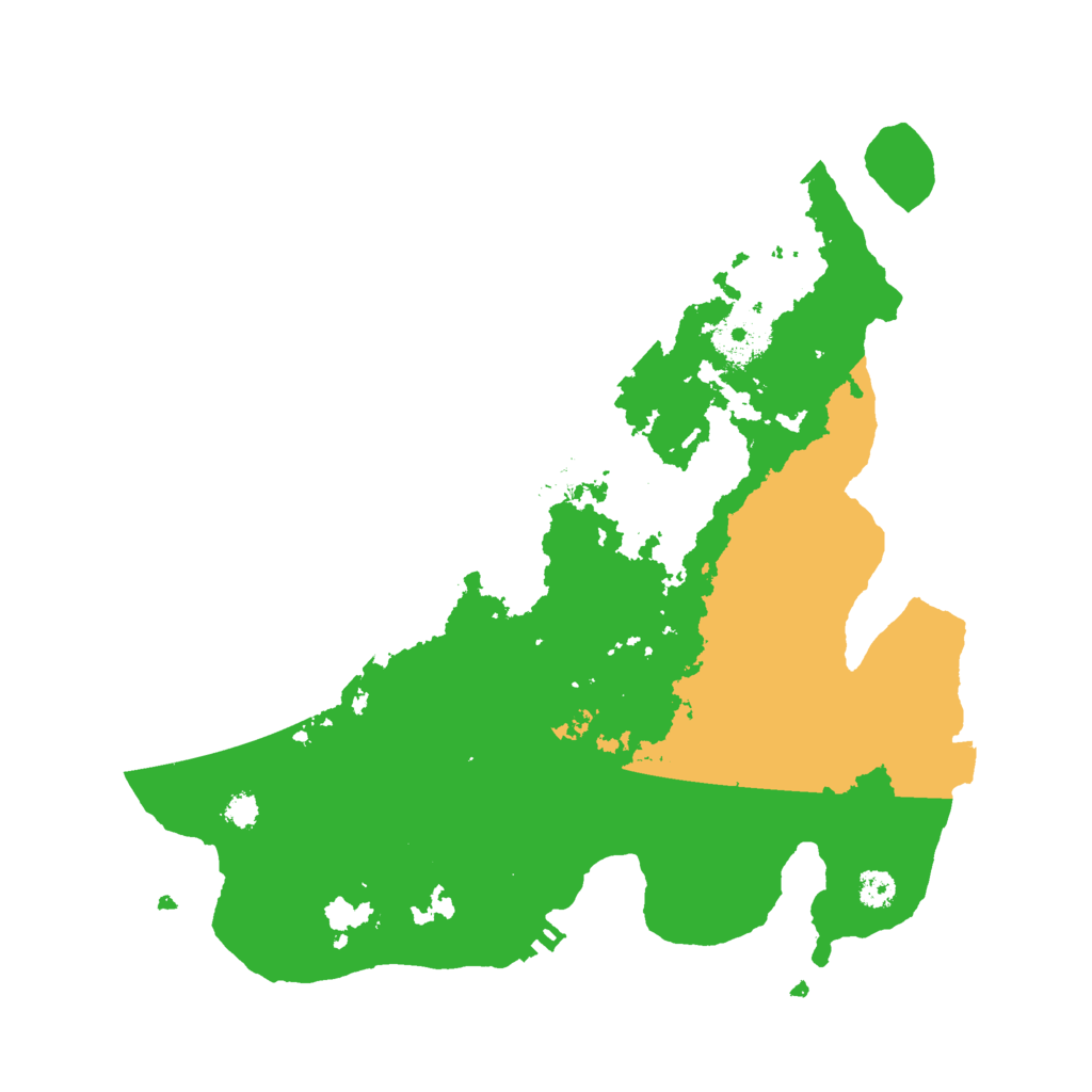Biome Rust Map: Procedural Map, Size: 3000, Seed: 15624