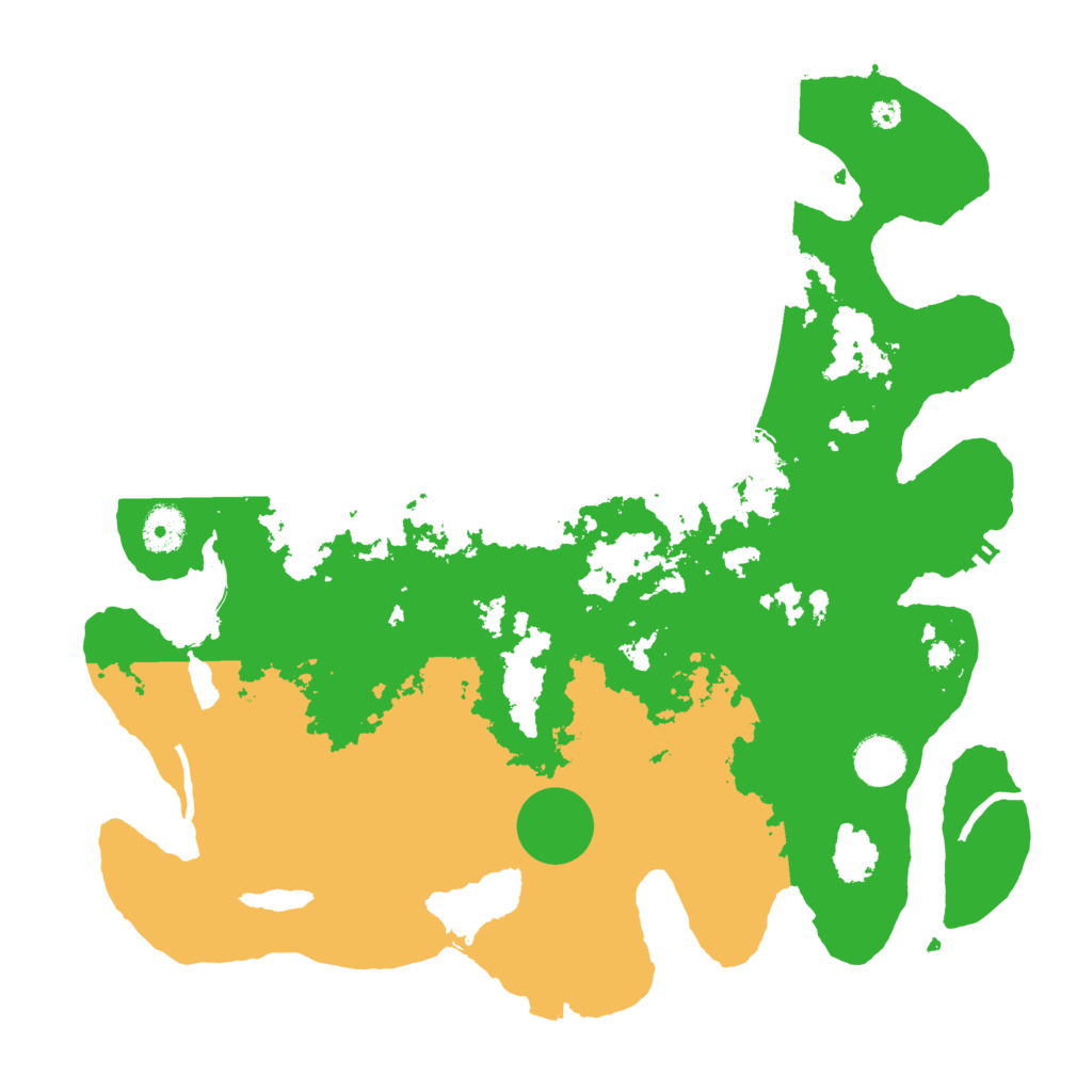Biome Rust Map: Procedural Map, Size: 3750, Seed: 5432