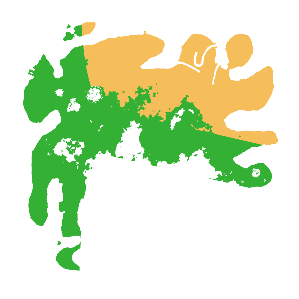 Biome Rust Map: Procedural Map, Size: 3500, Seed: 1948411072
