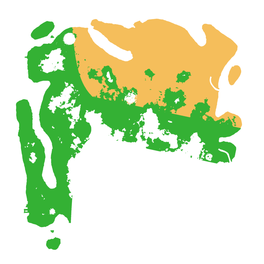 Biome Rust Map: Procedural Map, Size: 4000, Seed: 535443788