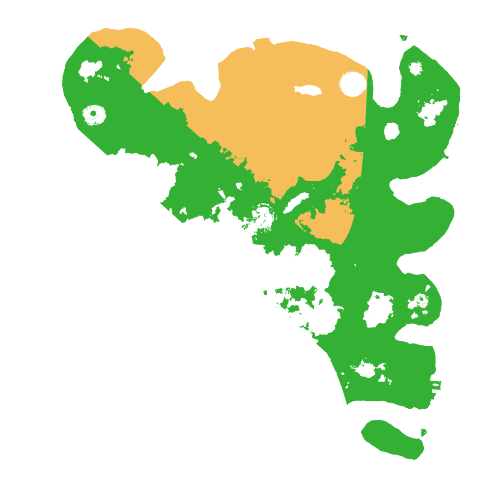 Biome Rust Map: Procedural Map, Size: 3500, Seed: 2106584307