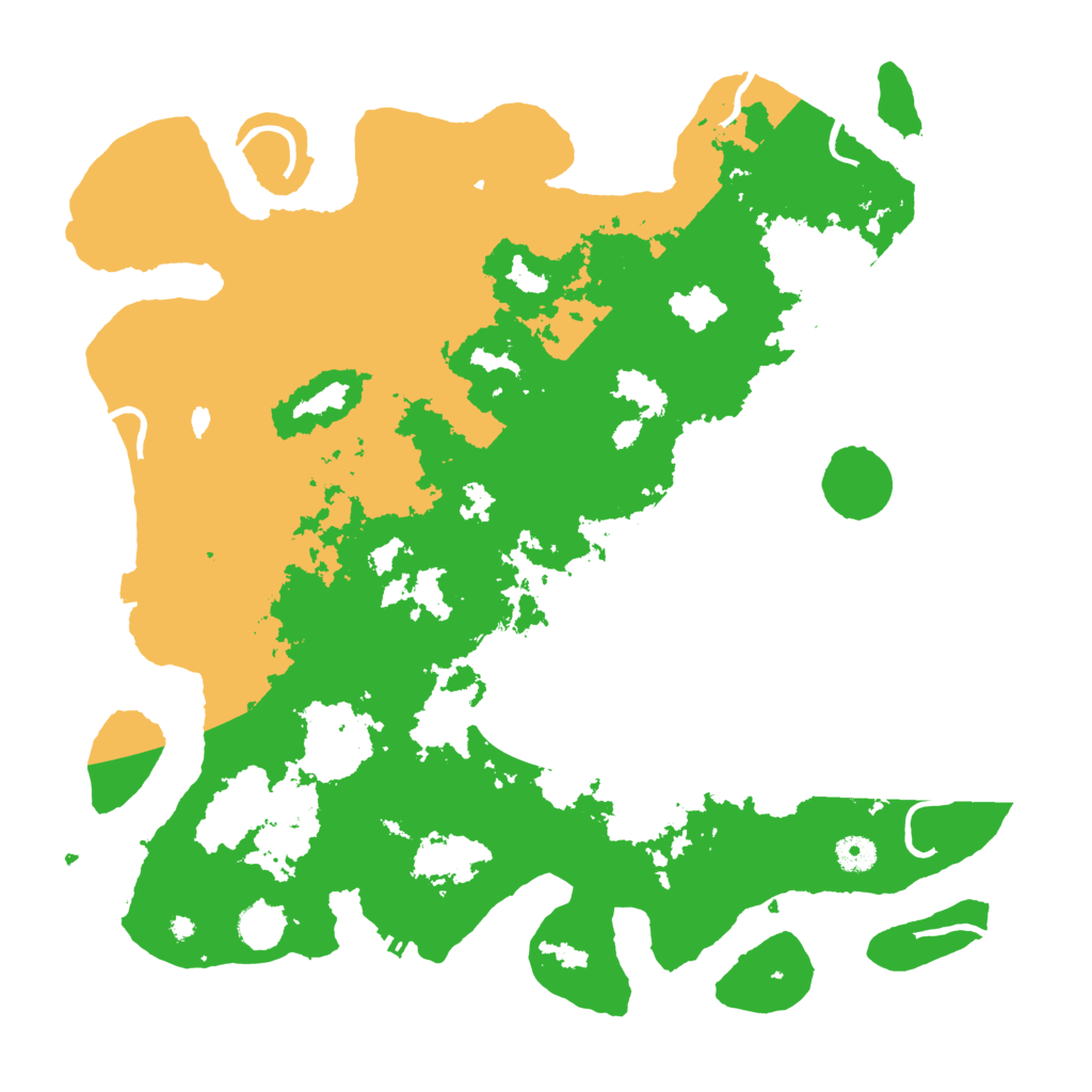 Biome Rust Map: Procedural Map, Size: 4250, Seed: 9527