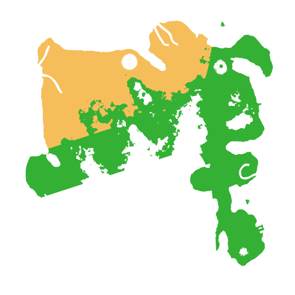 Biome Rust Map: Procedural Map, Size: 3300, Seed: 1525930199