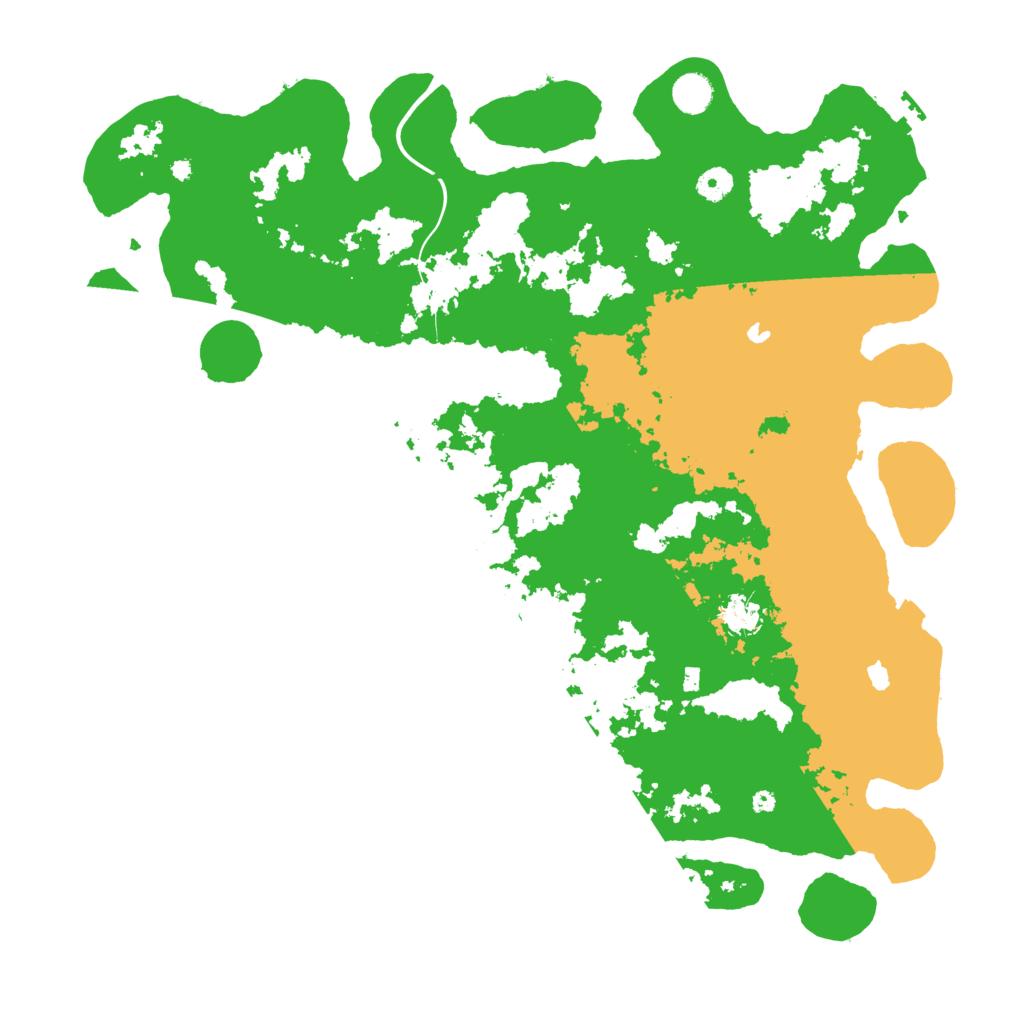 Biome Rust Map: Procedural Map, Size: 4500, Seed: 955275889