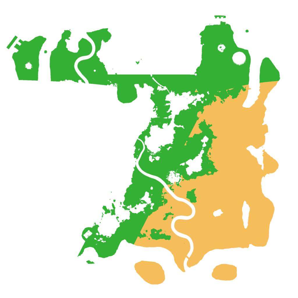 Biome Rust Map: Procedural Map, Size: 4000, Seed: 9512731