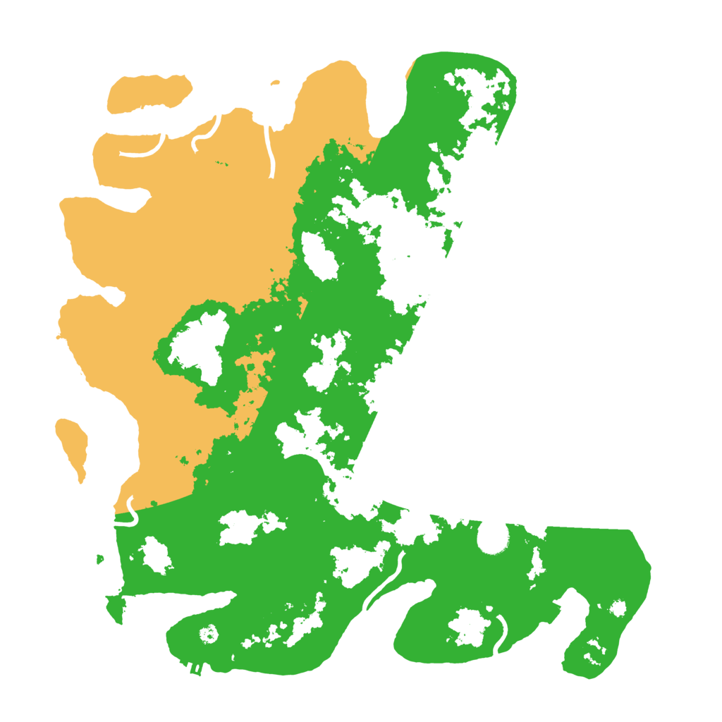 Biome Rust Map: Procedural Map, Size: 4000, Seed: 1491972191