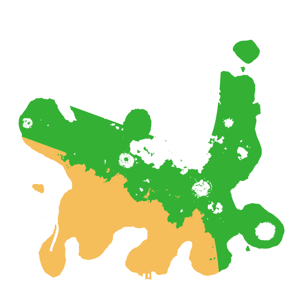 Biome Rust Map: Procedural Map, Size: 3000, Seed: 8335