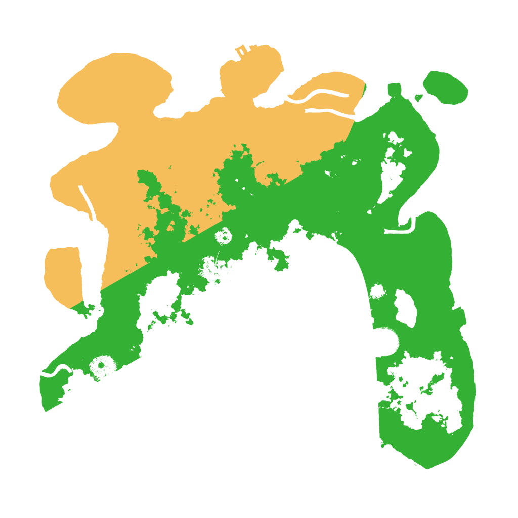Biome Rust Map: Procedural Map, Size: 3250, Seed: 1954309035
