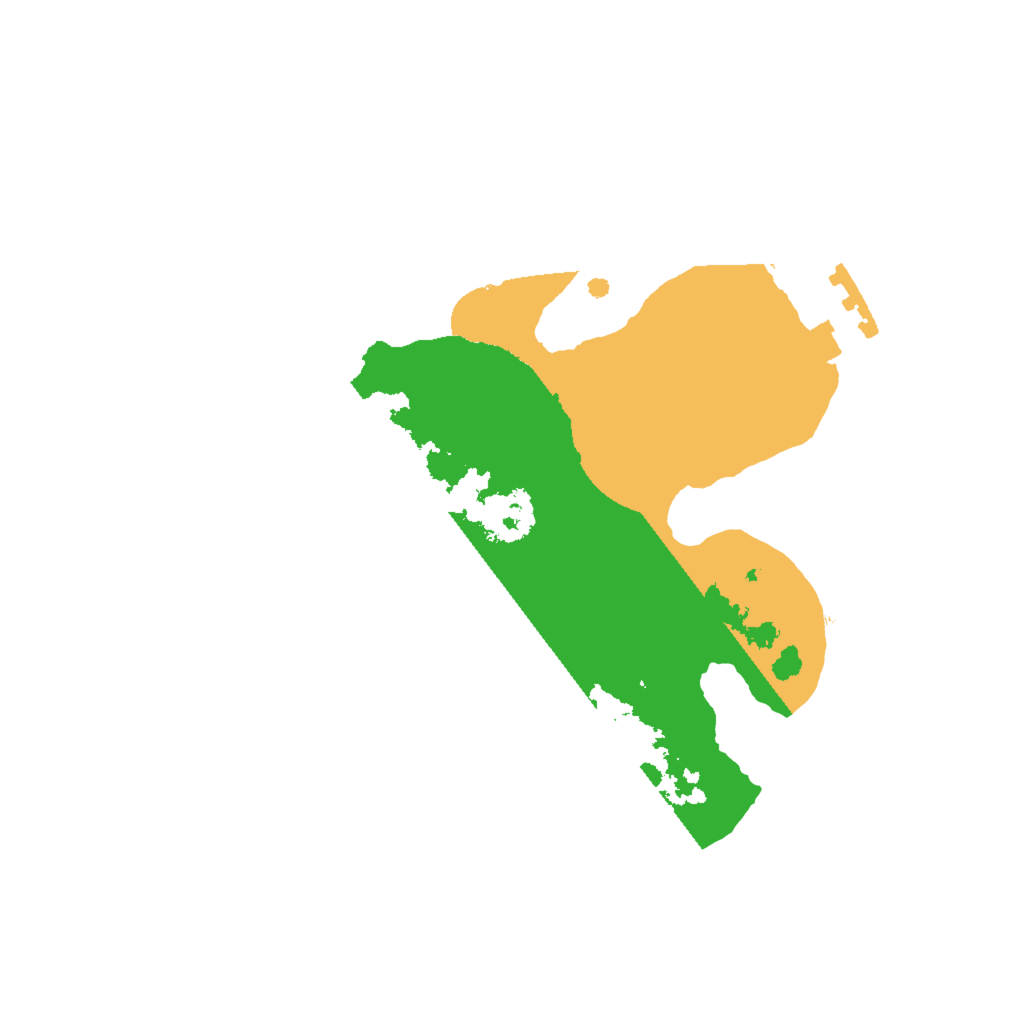 Biome Rust Map: Procedural Map, Size: 1970, Seed: 3242421