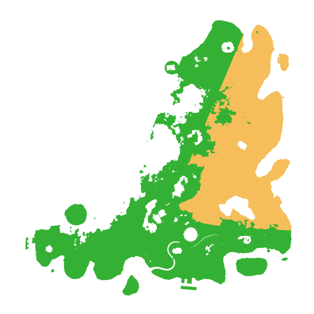 Biome Rust Map: Procedural Map, Size: 4000, Seed: 573474819