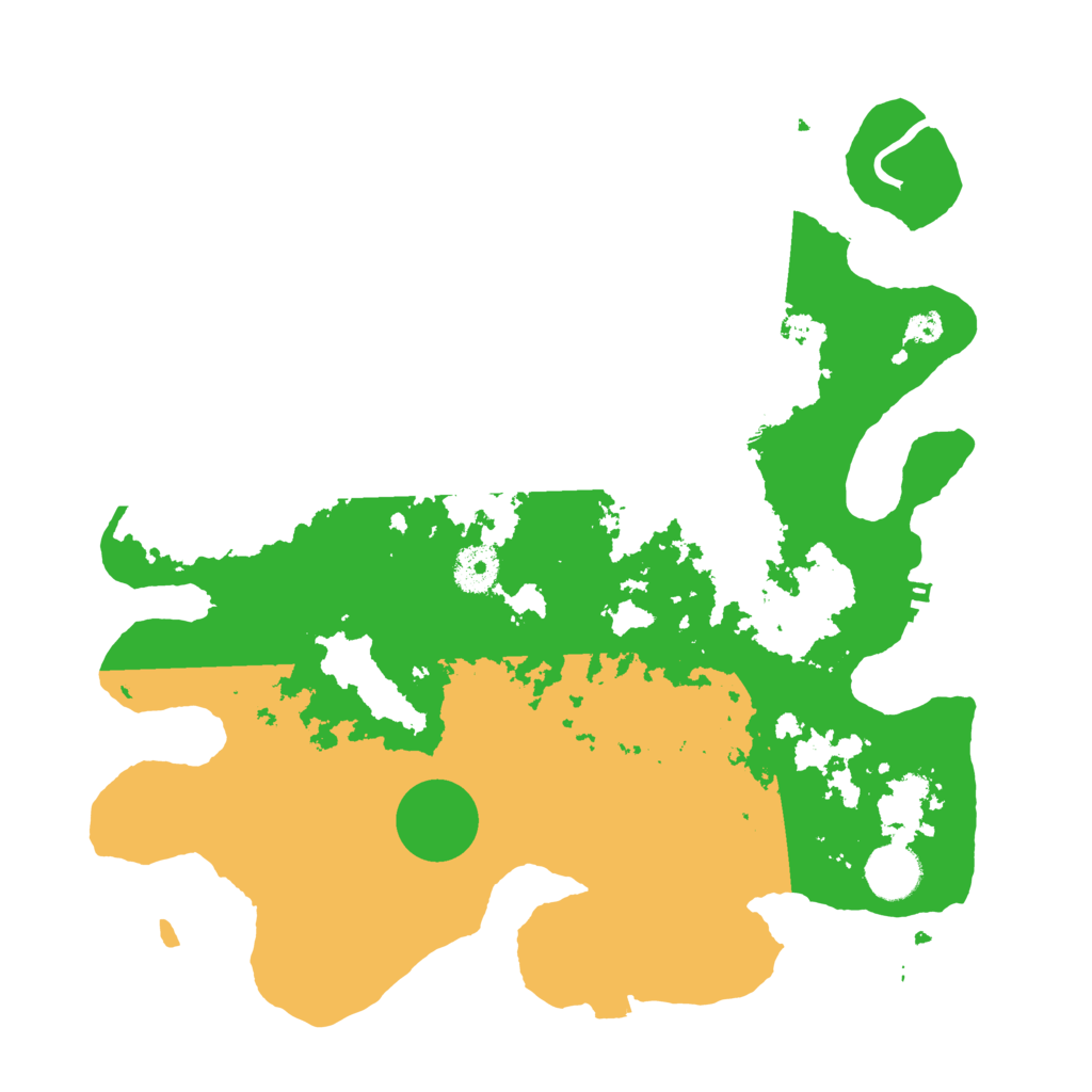 Biome Rust Map: Procedural Map, Size: 3500, Seed: 1469993975