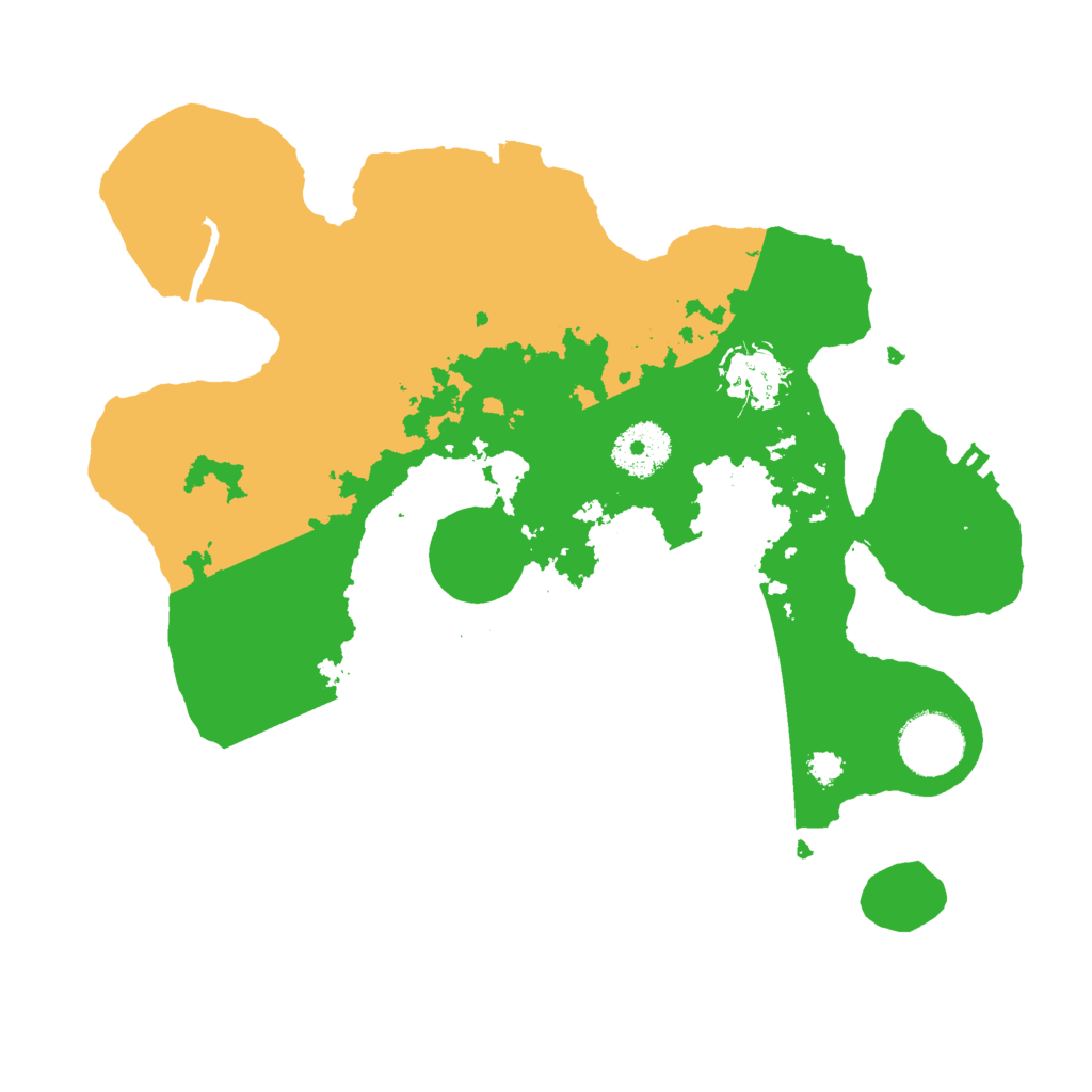 Biome Rust Map: Procedural Map, Size: 3000, Seed: 527834