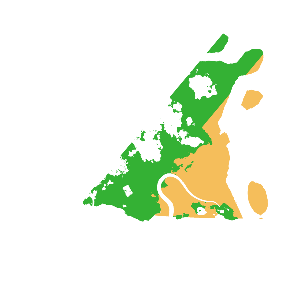 Biome Rust Map: Procedural Map, Size: 3000, Seed: 12945