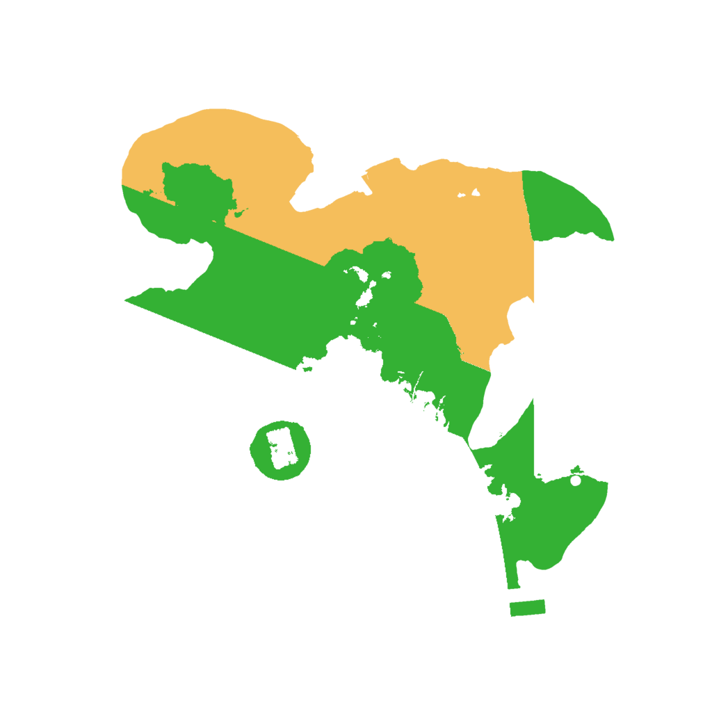 Biome Rust Map: Procedural Map, Size: 2000, Seed: 969101514
