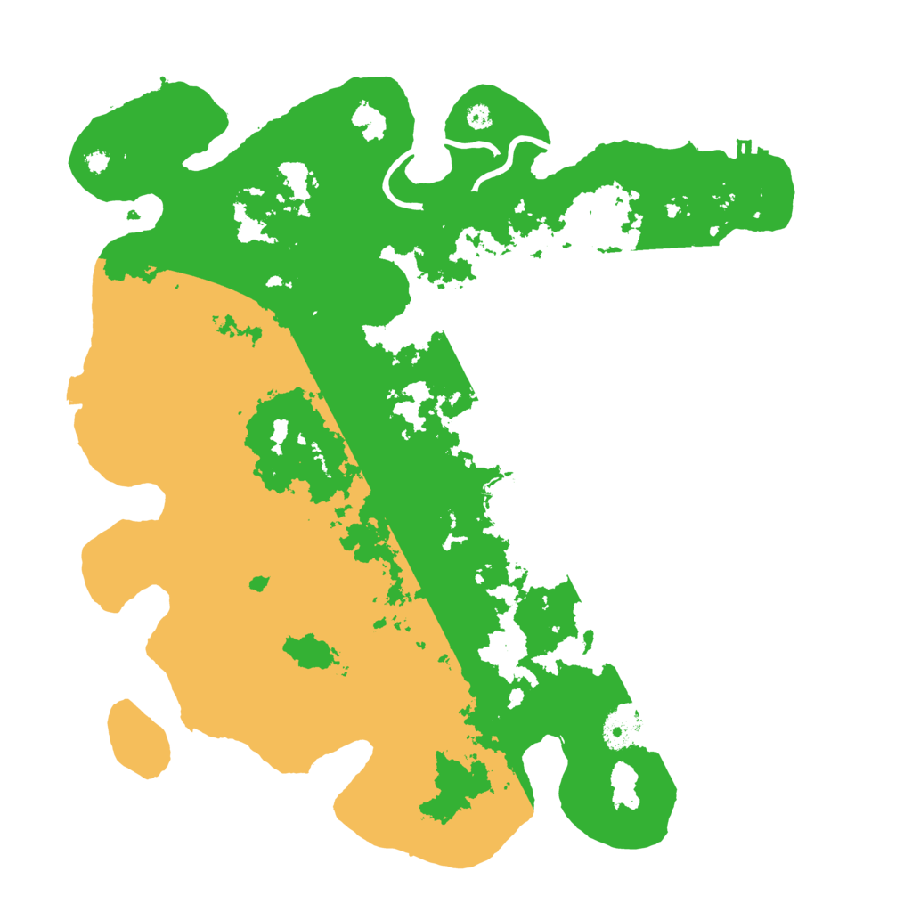 Biome Rust Map: Procedural Map, Size: 3750, Seed: 402461009