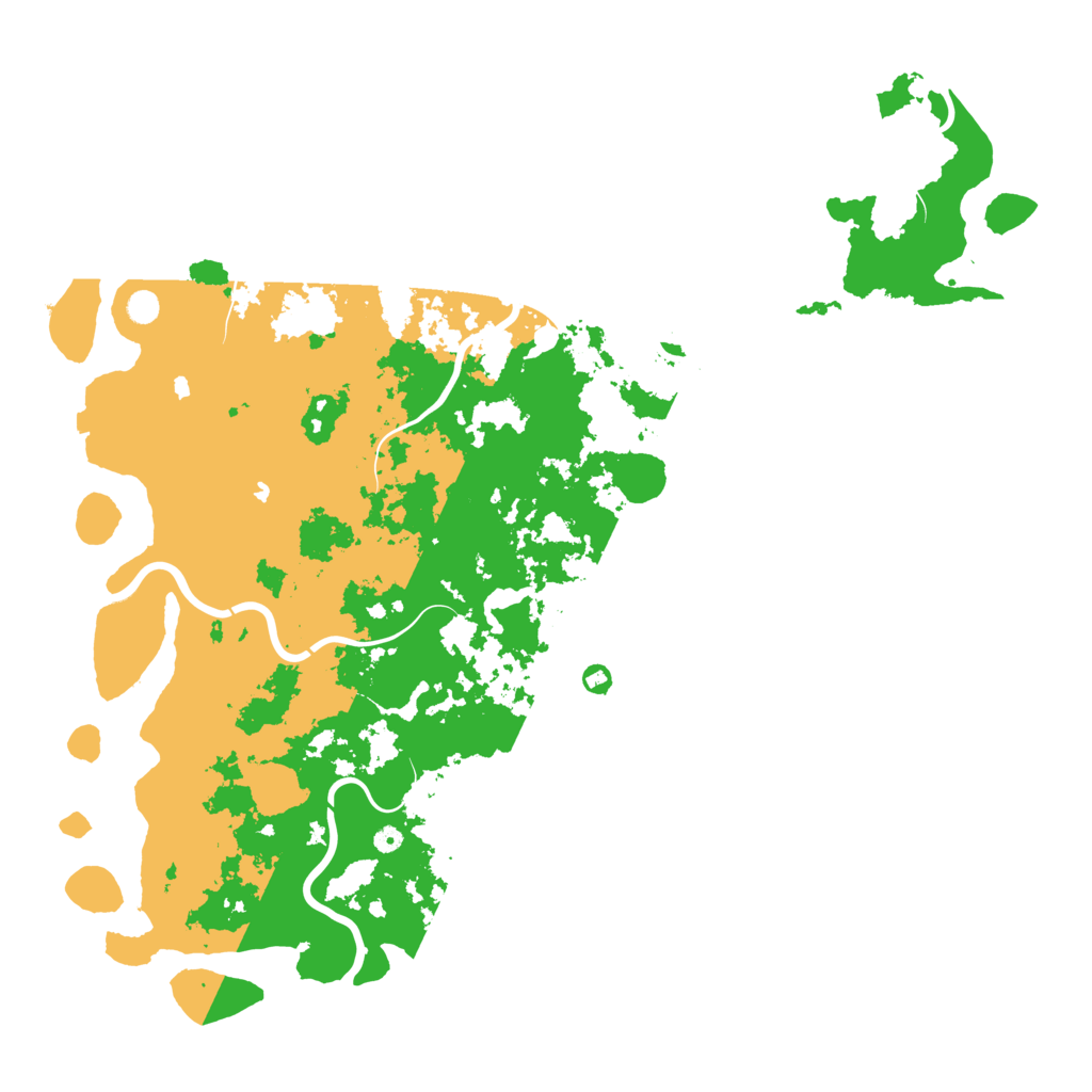 Biome Rust Map: Procedural Map, Size: 6000, Seed: 440638750
