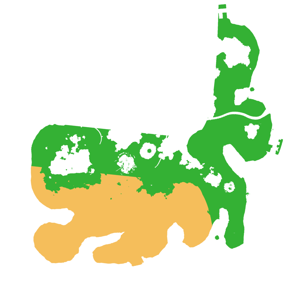 Biome Rust Map: Procedural Map, Size: 2800, Seed: 1262371801