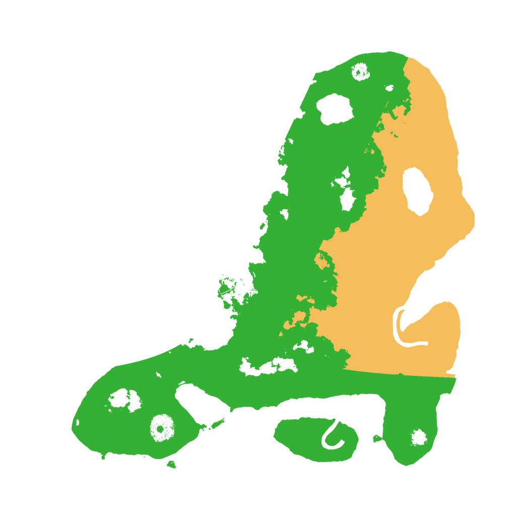 Biome Rust Map: Procedural Map, Size: 3000, Seed: 1044262814