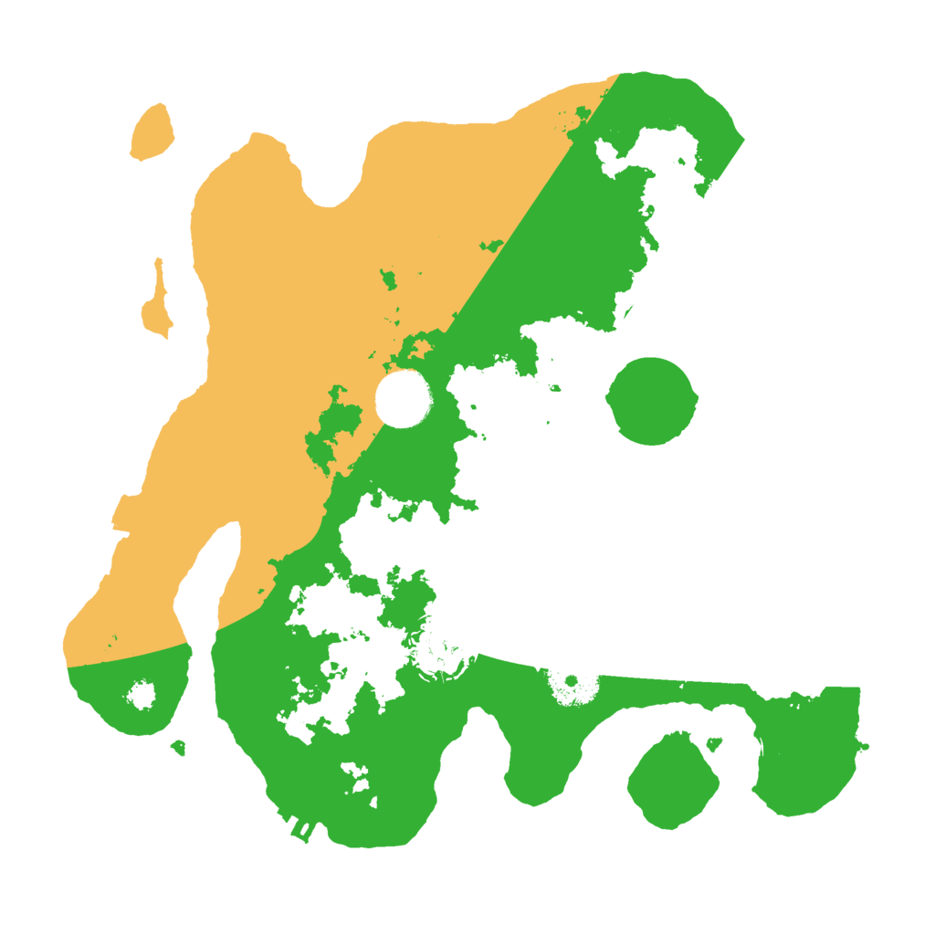 Biome Rust Map: Procedural Map, Size: 3000, Seed: 931582573