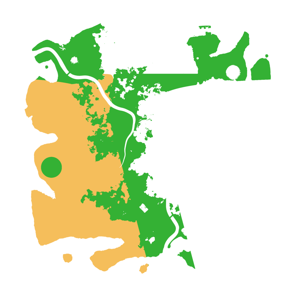 Biome Rust Map: Procedural Map, Size: 3750, Seed: 258718125
