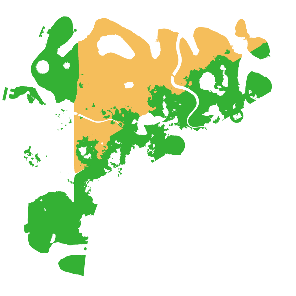 Biome Rust Map: Procedural Map, Size: 4000, Seed: 1841177337