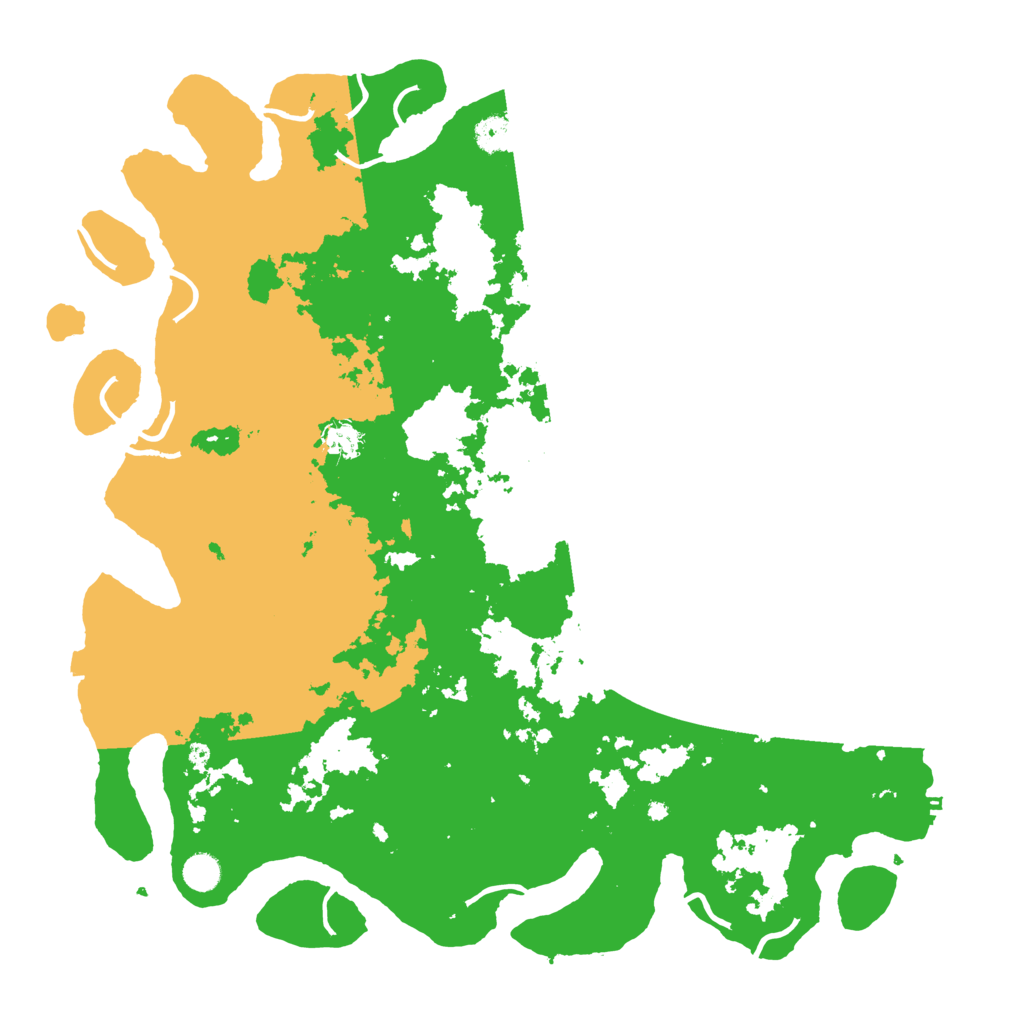 Biome Rust Map: Procedural Map, Size: 4750, Seed: 378148417