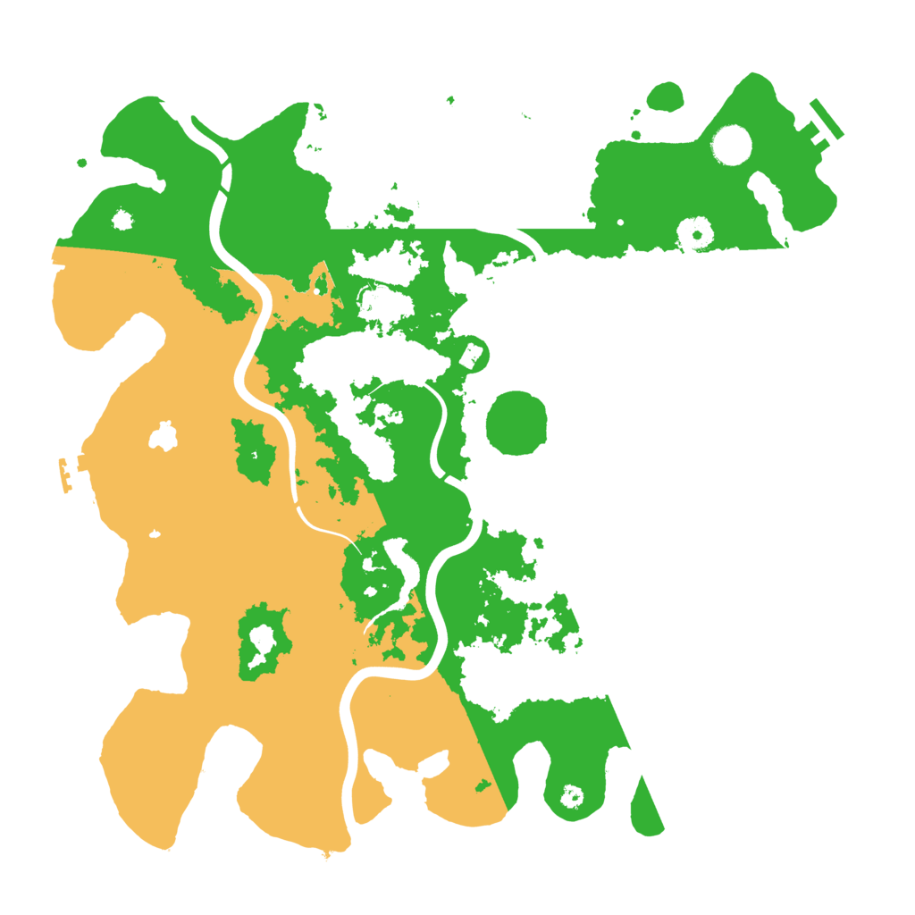 Biome Rust Map: Procedural Map, Size: 4000, Seed: 54547