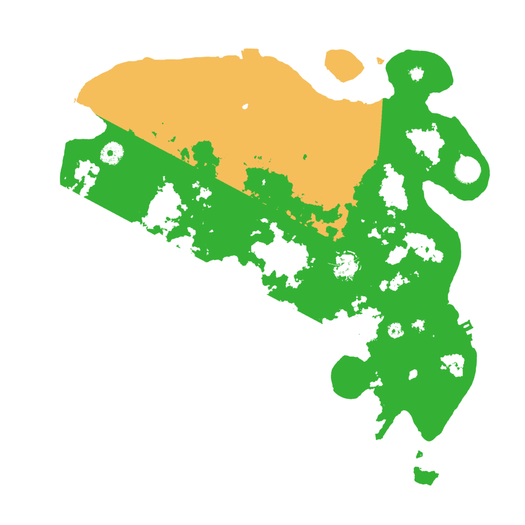 Biome Rust Map: Procedural Map, Size: 3500, Seed: 97656