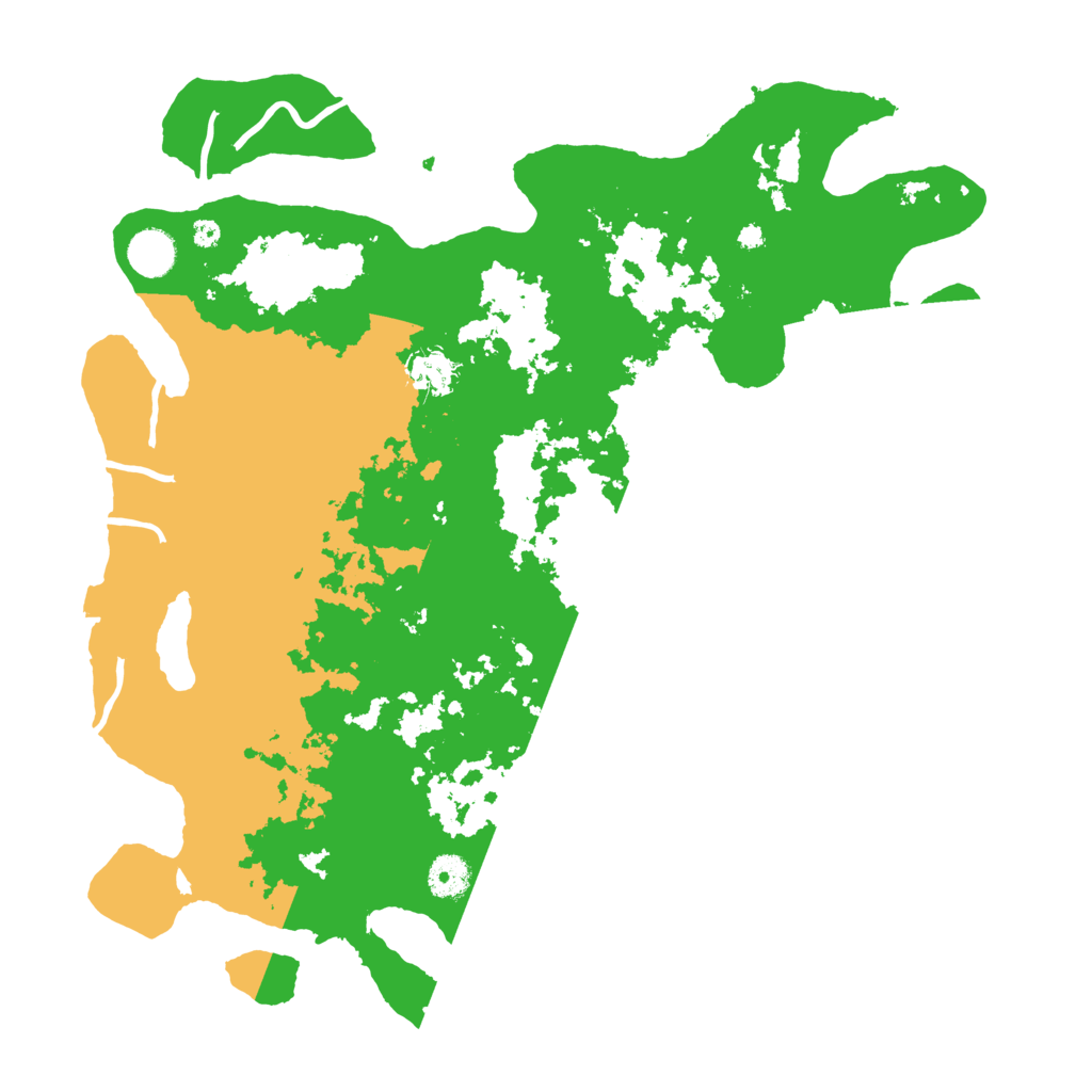Biome Rust Map: Procedural Map, Size: 4000, Seed: 83475