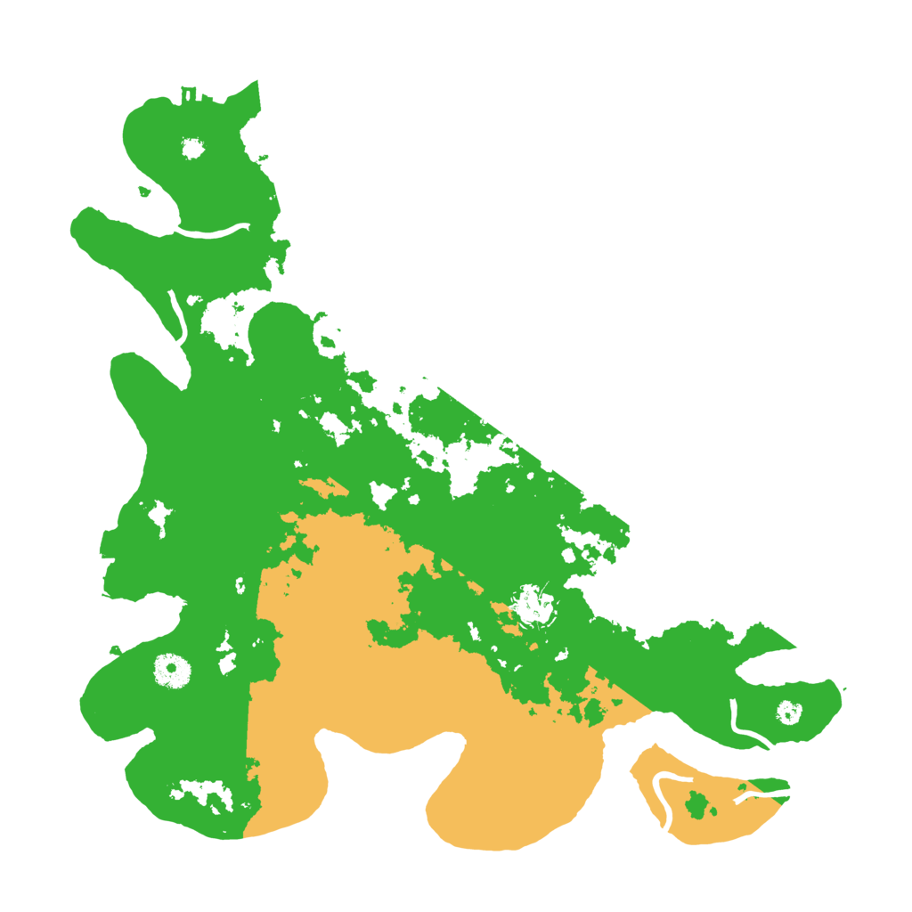 Biome Rust Map: Procedural Map, Size: 3800, Seed: 943591895
