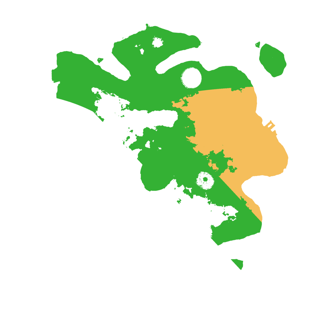 Biome Rust Map: Procedural Map, Size: 2800, Seed: 1789299913