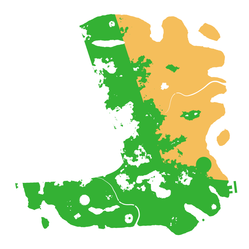 Biome Rust Map: Procedural Map, Size: 4250, Seed: 1255992535