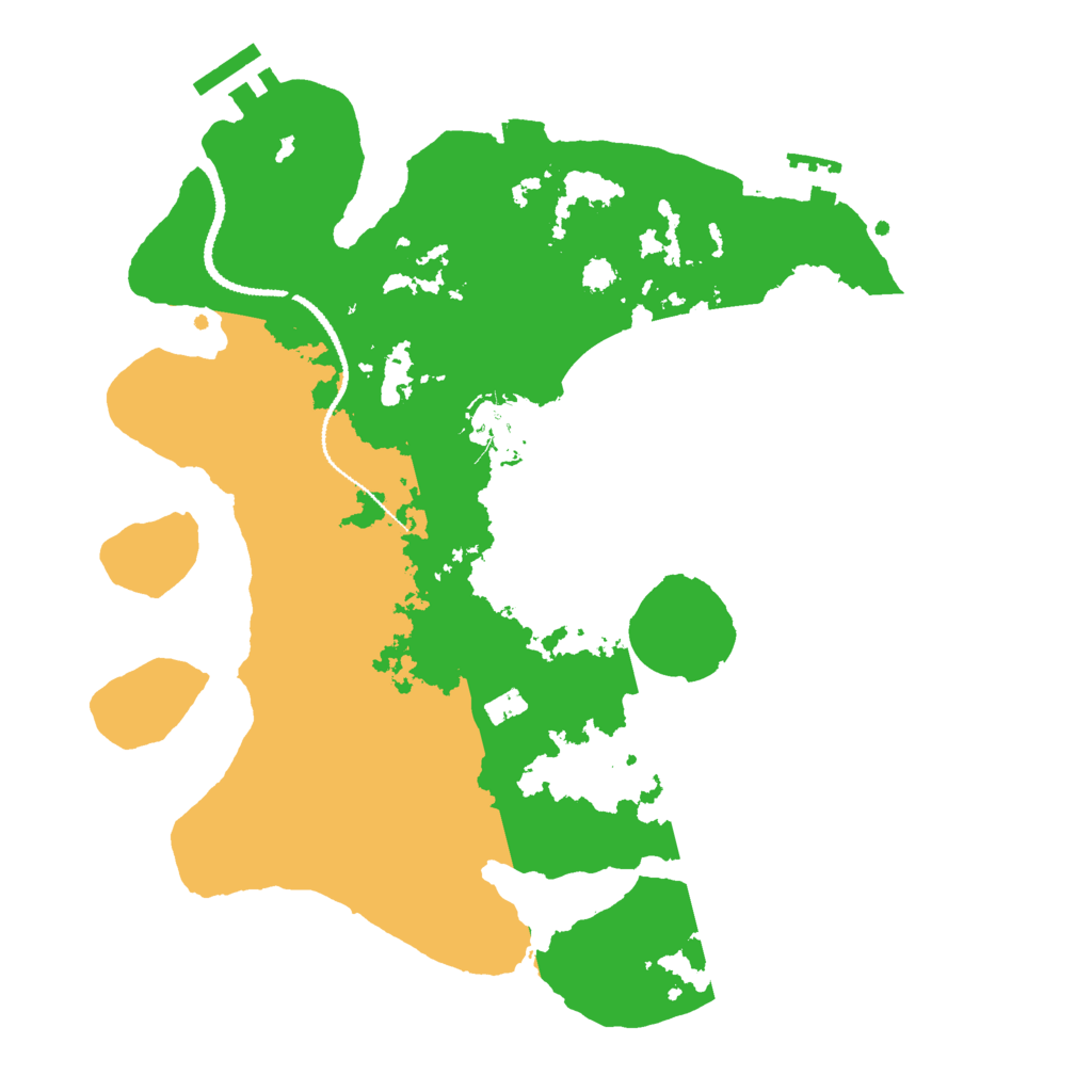 Biome Rust Map: Procedural Map, Size: 3000, Seed: 713880622