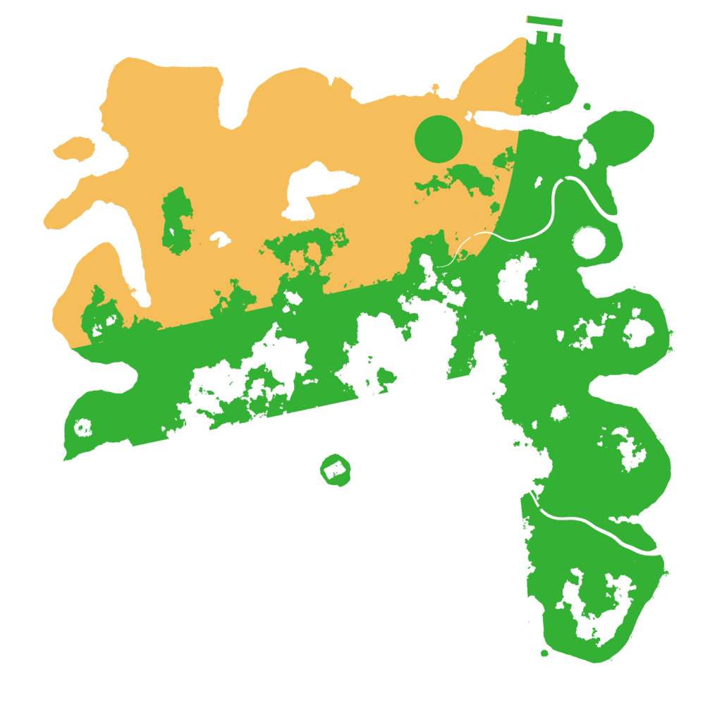 Biome Rust Map: Procedural Map, Size: 4000, Seed: 1659867353